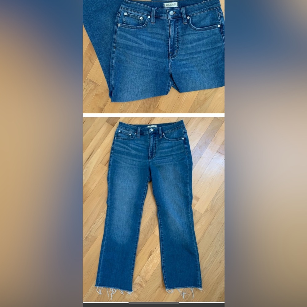 Madewell Cali Demi-Boot Jeans Size 28